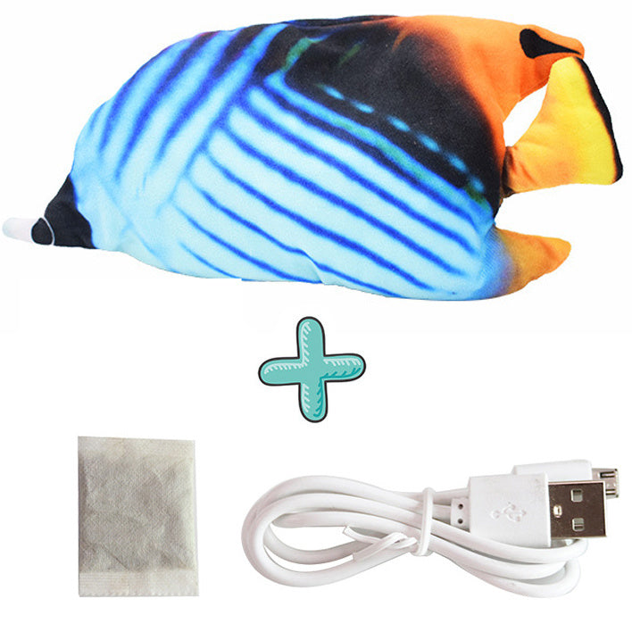 Electric Fish Jumping Cat Toy