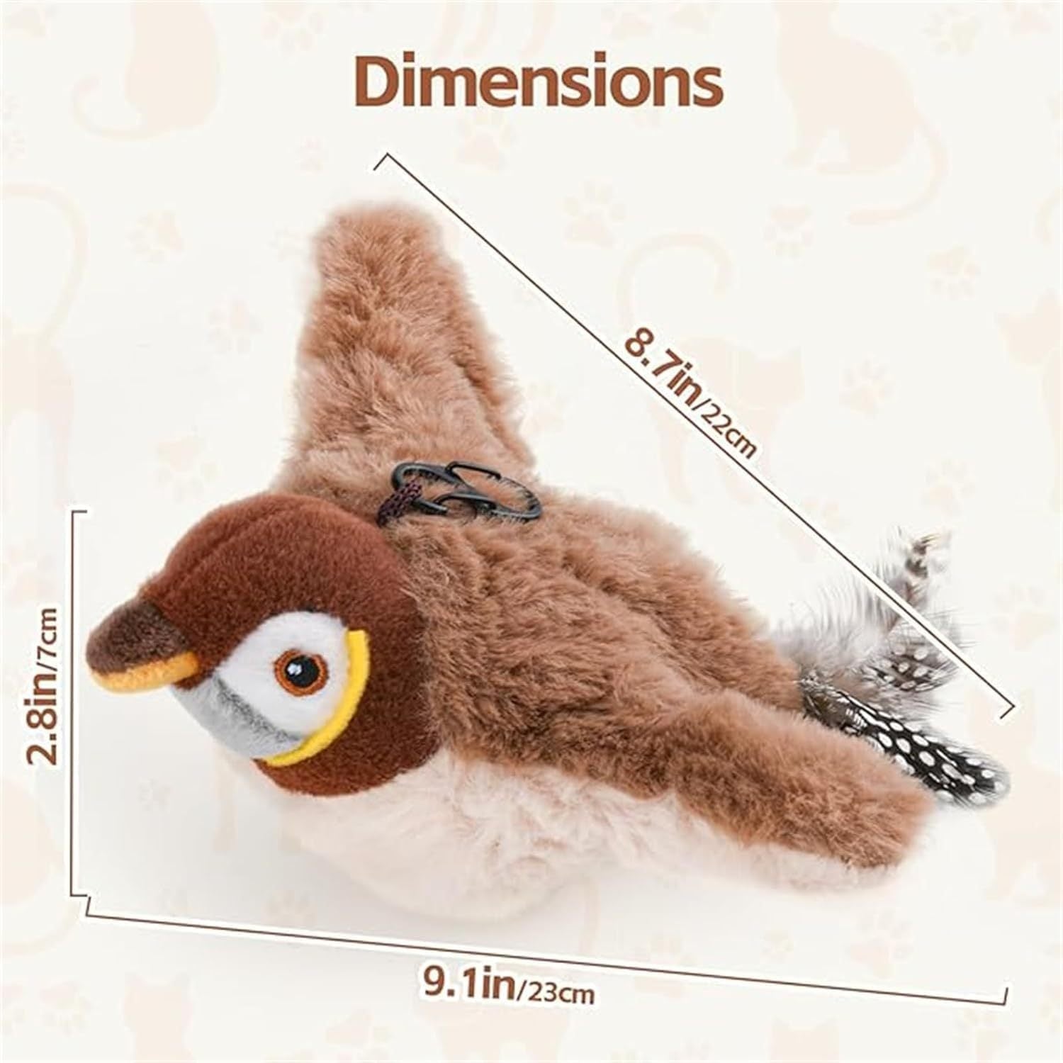 Chirping Bird Cat Toy