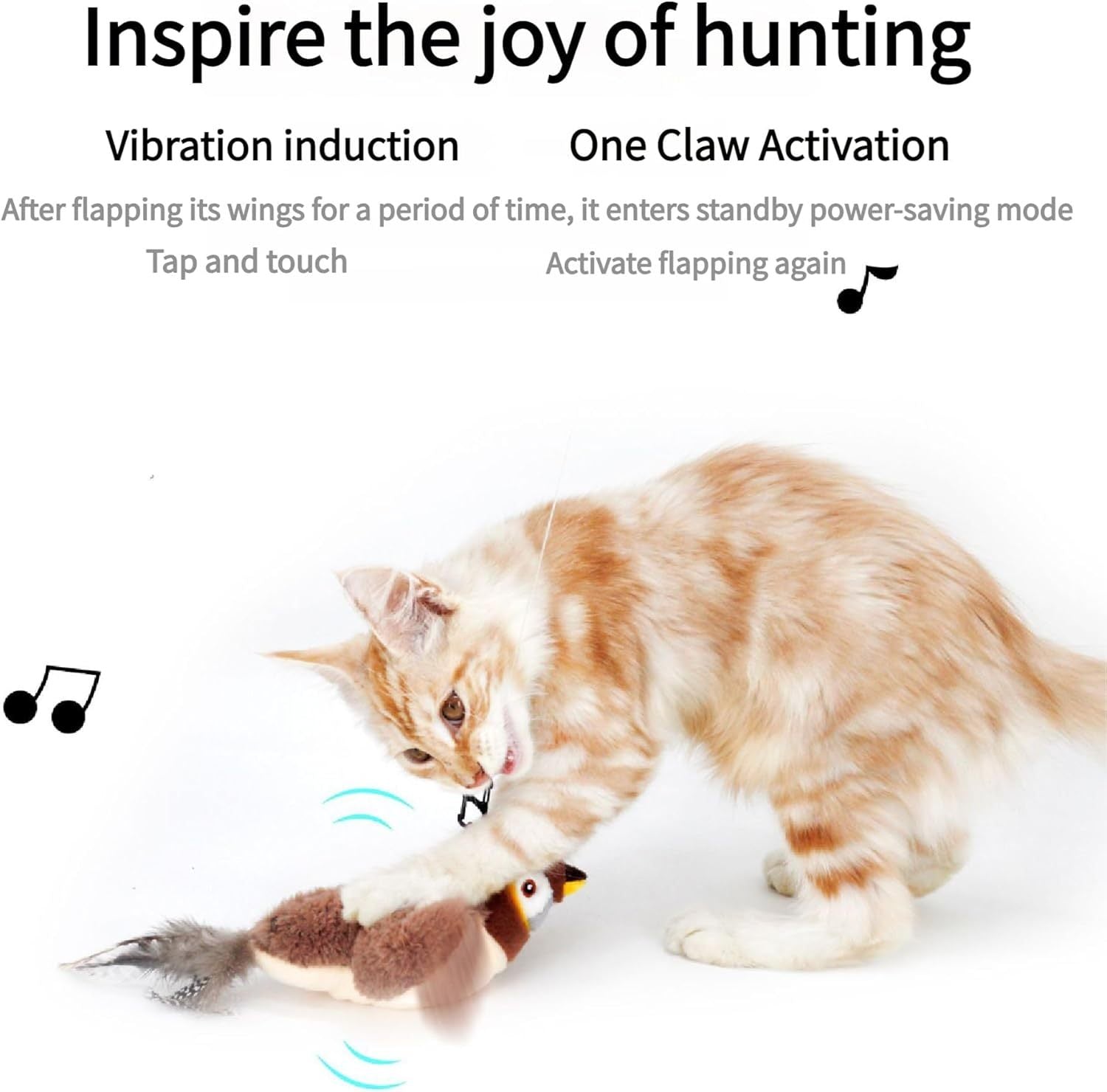 Chirping Bird Cat Toy