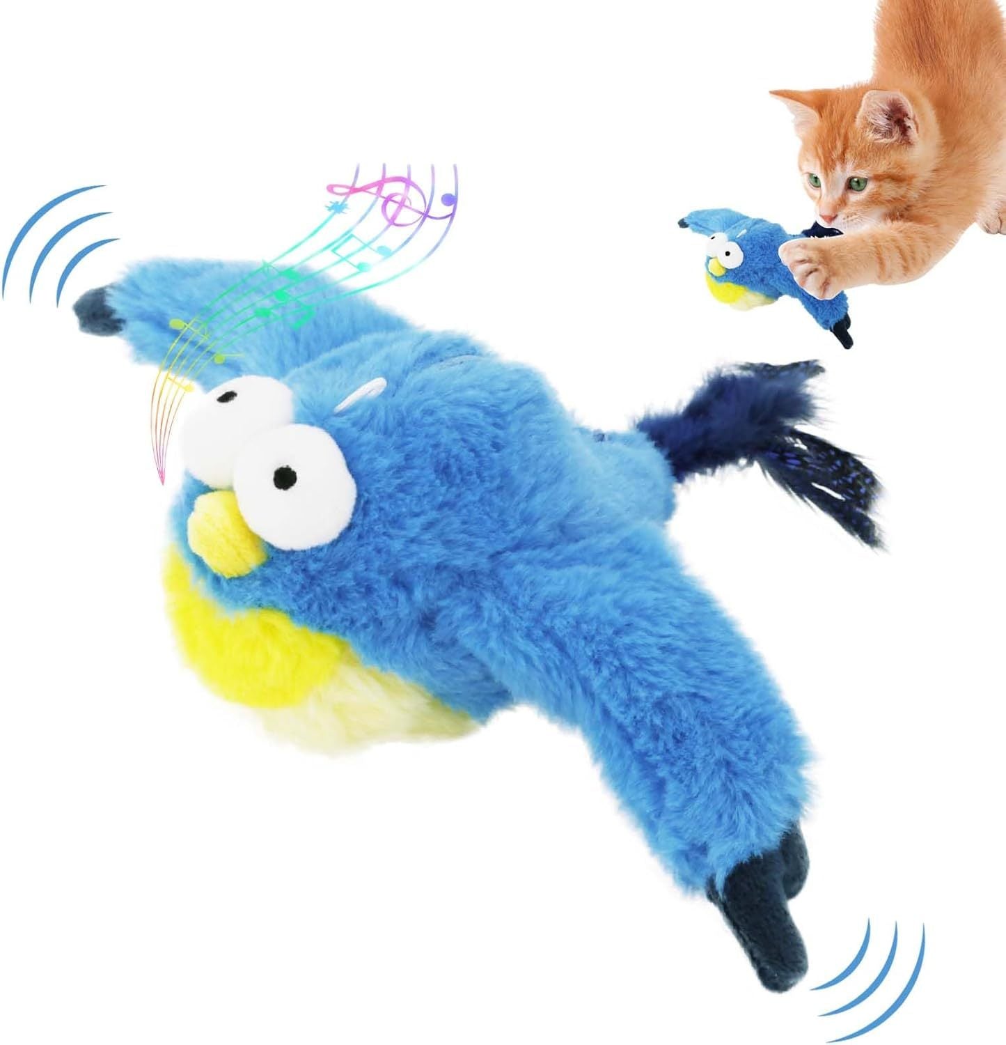 Chirping Bird Cat Toy