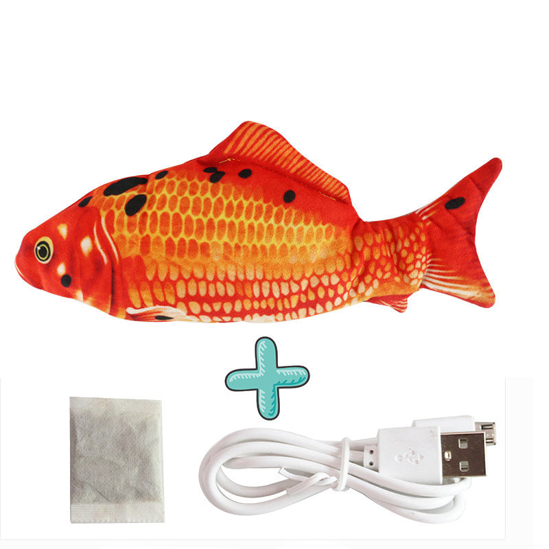 Electric Fish Jumping Cat Toy
