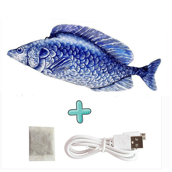 Electric Fish Jumping Cat Toy
